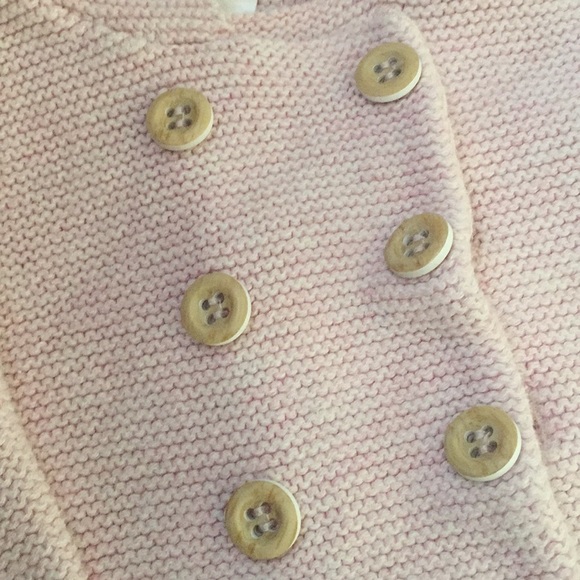 H&M Jackets & Coats H M Baby Girl Pink Sweater Coat Size 2 M Poshmark